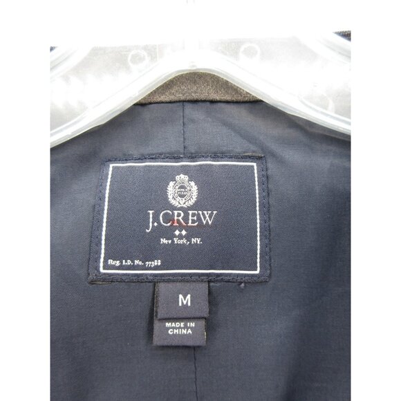 J Crew Waistcoat Vest Medium Wool Jacket Coat Belted Classic Formal - Picture 9 of 11